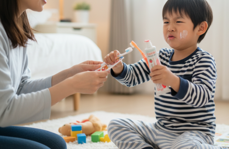 子供が歯磨きをしたがらない